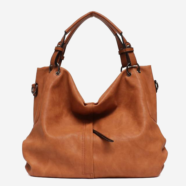 Olivia Leather Tote Bag