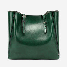 Load image into Gallery viewer, ARIA City Tote Bag  Bare Boheme Forest Green